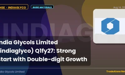 India Glycols Limited Indiaglyco Q1fy27 Results