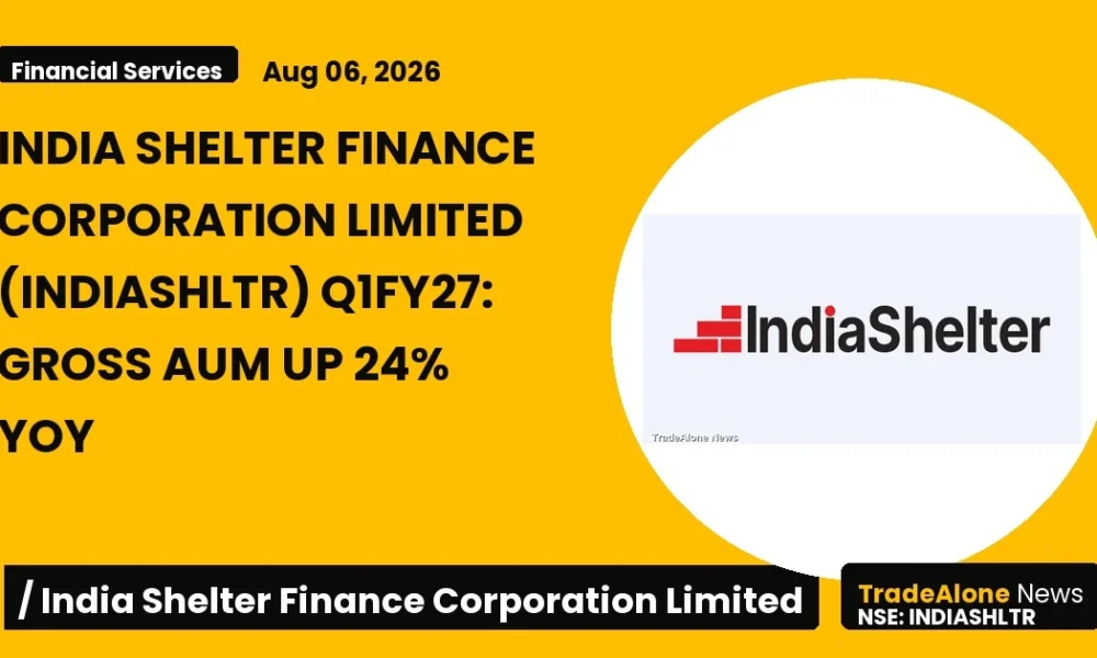 India Shelter Finance Corporation Limited Indiashltr Q1fy27 Results