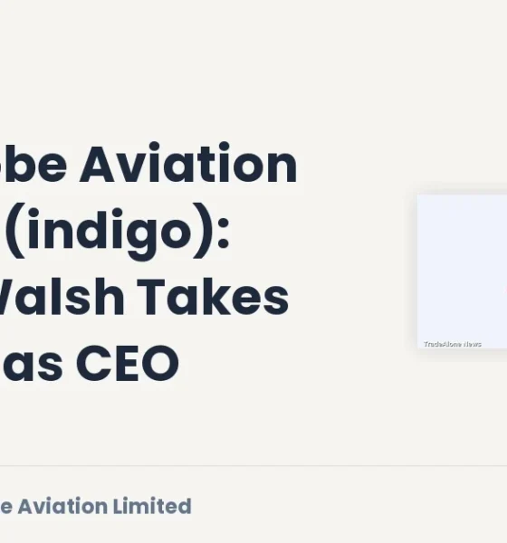 Interglobe Aviation Limited Indigo CEO Appointment