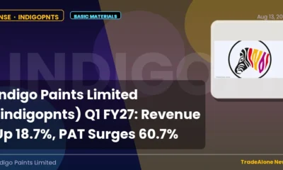Indigo Paints Limited Q1 FY27 Results