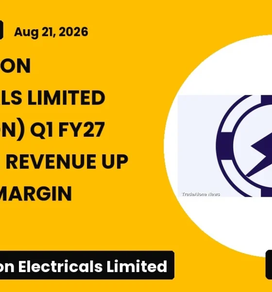 India Nippon Electricals Limited Indnippon Q1 FY27 Earnings