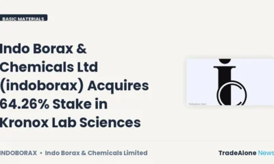 Indo Borax & Chemicals Limited NSE Indoborax Acquisition