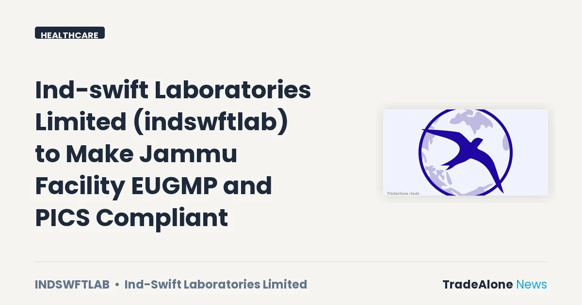 Ind-swift Laboratories Limited Indswftlab Q1 FY27 Compliance