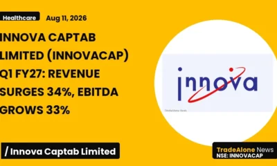 Innova Captab Limited NSE Innovacap Q1 FY27 Results