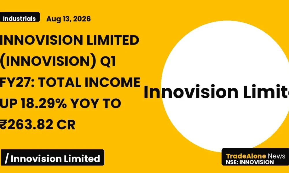 Innovision Limited Q1 FY27 Total Income