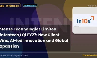 Intense Technologies Limited Intentech Q1 FY27 Results