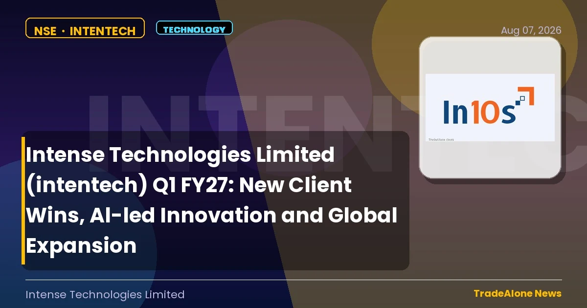 Intense Technologies Limited Intentech Q1 FY27 Results