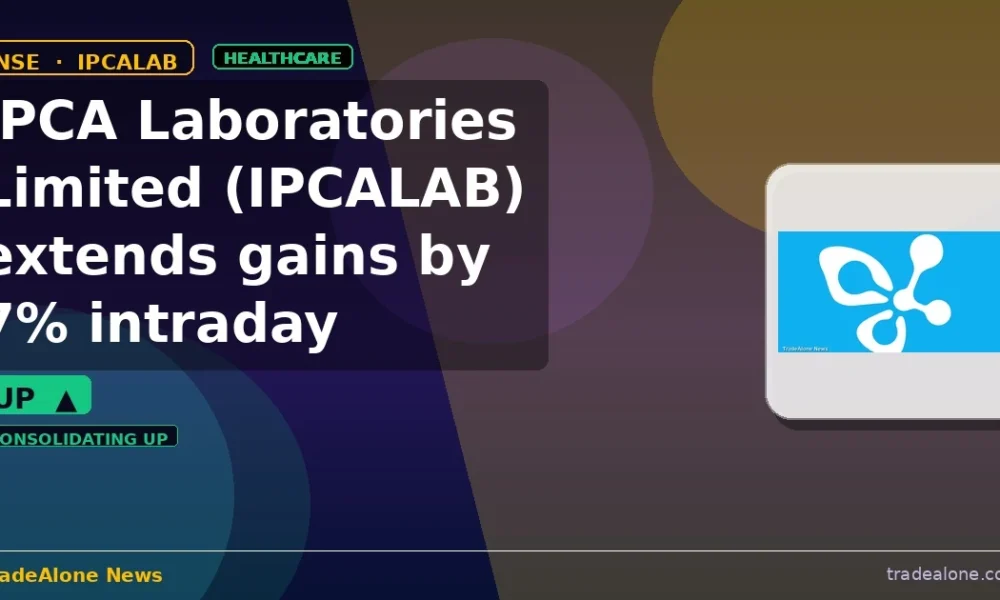 IPCA Laboratories Limited IPCALAB extends gains