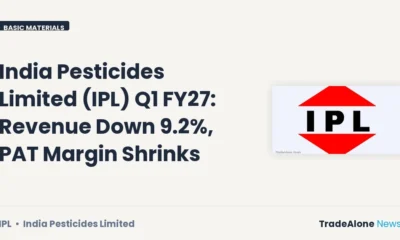 India Pesticides Limited IPL Q1 FY27 Results