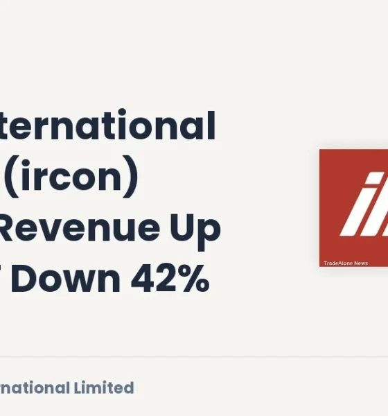 Ircon International Limited Q1fy27 Results: Revenue Up 11%, PAT Down 42%