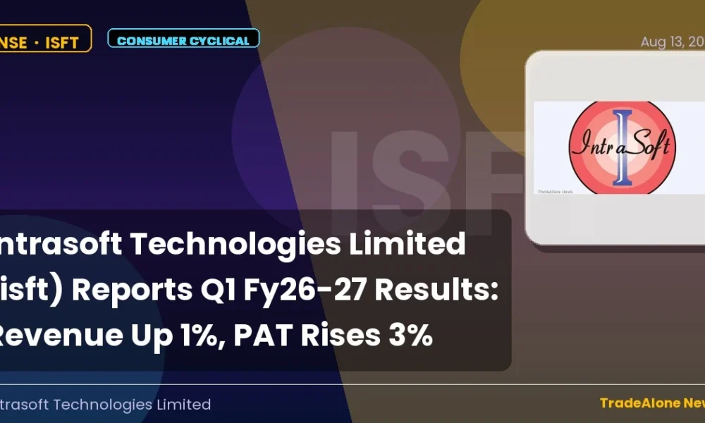 Intrasoft Technologies Limited ISFT Q1 FY26