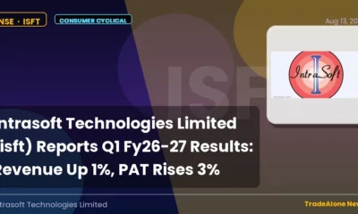 Intrasoft Technologies Limited ISFT Q1 FY26