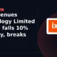 Le Travenues Technology Limited IXIGO falls 10% breaks below support