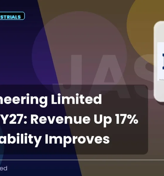 Jash Engineering Limited JASH Q1 FY27 Results