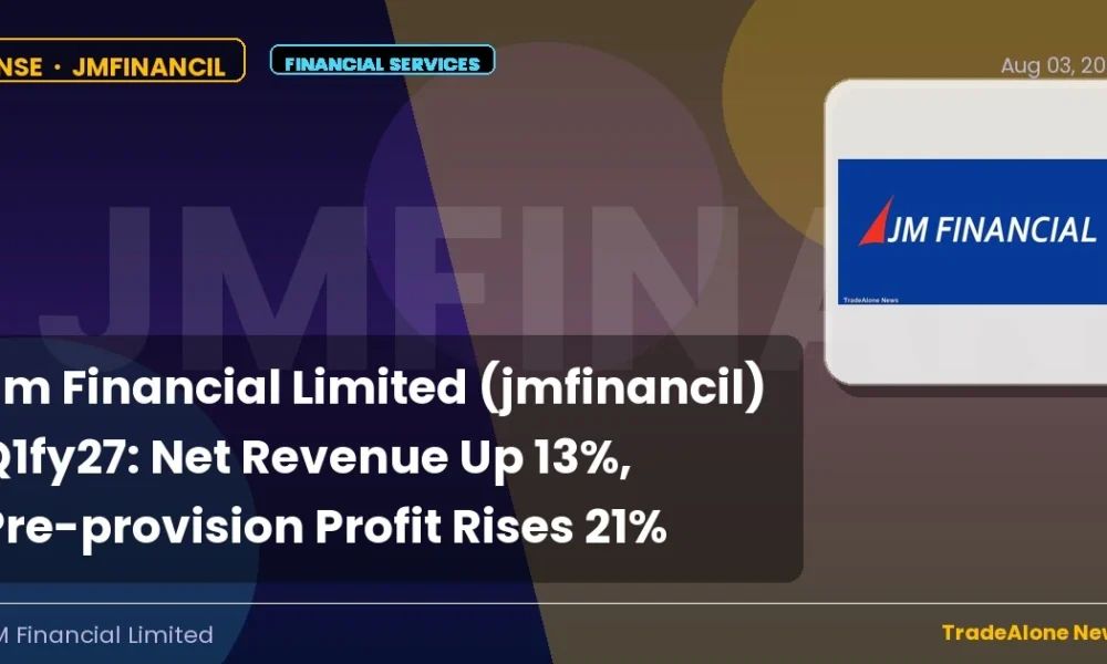 Jm Financial Limited Jmfinancil Q1fy27 Results
