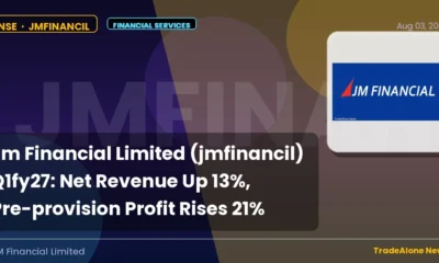 Jm Financial Limited Jmfinancil Q1fy27 Results