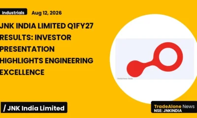 Jnk India Limited Jnkindia Q1fy27 Results