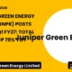 Juniper Green Energy Limited JNPR Q1 FY27 Results
