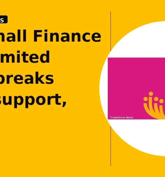 Jana Small Finance Bank Limited JSFB breaks below support
