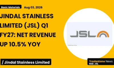 Jindal Stainless Limited JSL Q1 FY27 Results