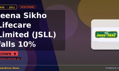 Jeena Sikho Lifecare Limited JSLL falls 10% intraday