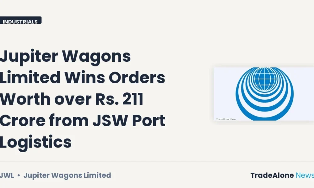 Jupiter Wagons Limited JWL August 2026 Orders