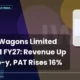 Jupiter Wagons Limited JWL Q1 FY27 Results
