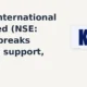 KEC International Limited NSE KEC breaks below support