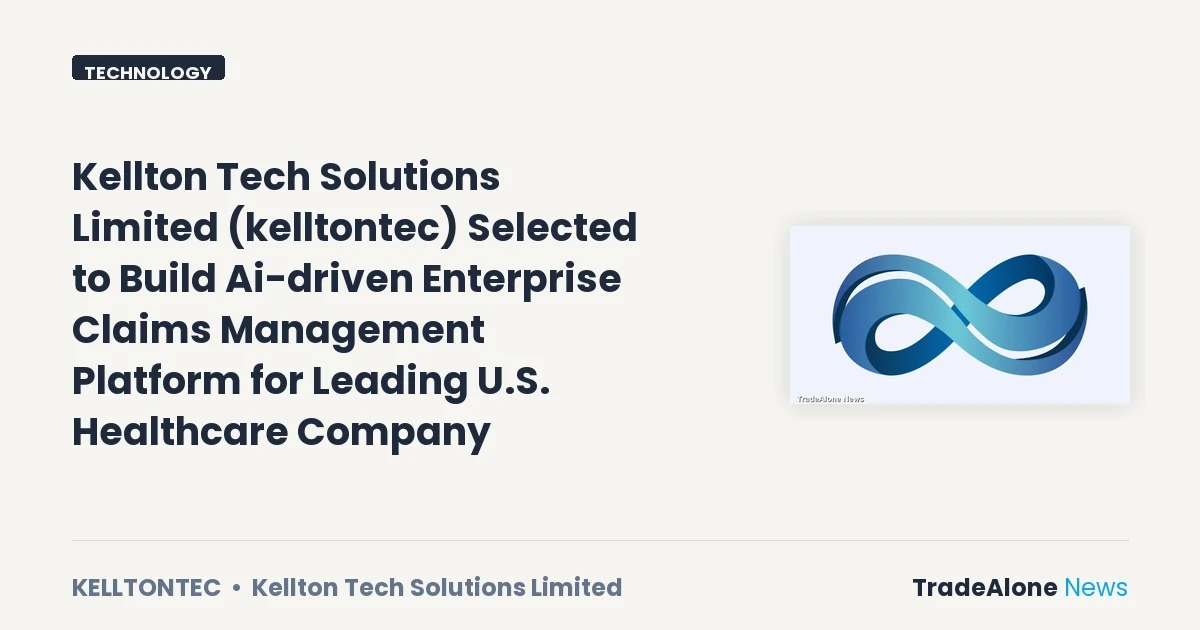 Kellton Tech Solutions Limited Kelltontec August 2026 AI Platform