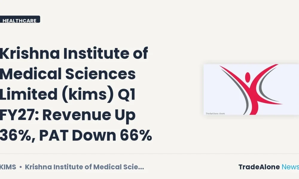 Krishna Institute of Medical Sciences Limited KIMS Q1 FY27 Results