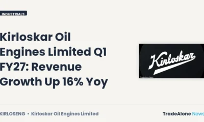 Kirloskar Oil Engines Limited Q1 FY27 Results