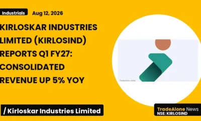 Kirloskar Industries Limited NSE Kirlosind Q1 FY27 Results