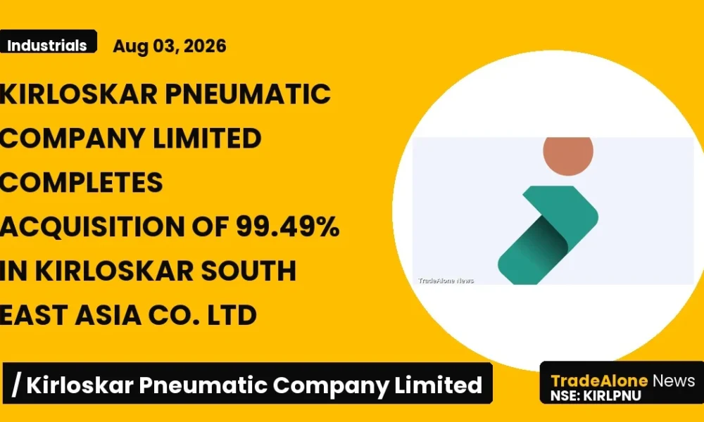 Kirloskar Pneumatic Company Limited NSE Kirlpnu Acquisition KSEA 2026