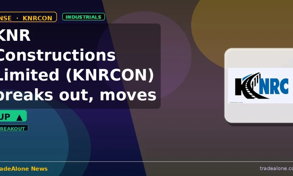KNR Constructions Limited KNRCON breaks out