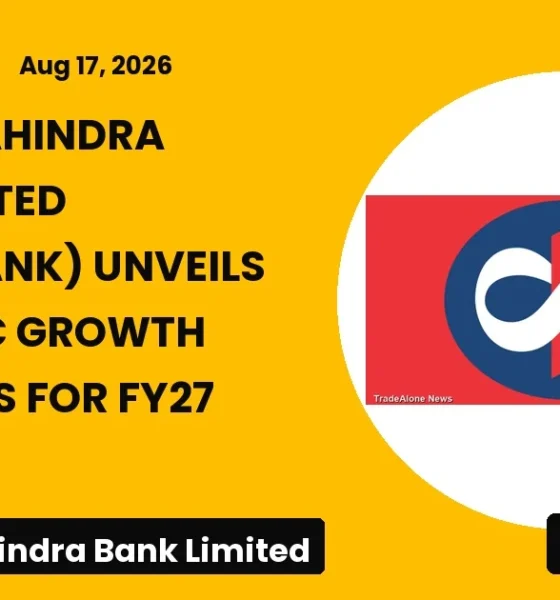 Kotak Mahindra Bank Kotakbank Q3 FY27 Growth Initiatives