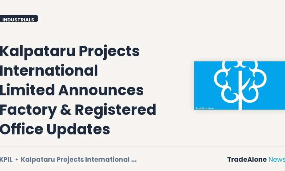 Kalpataru Projects International Limited NSE KPIL Factory and Registered Office
