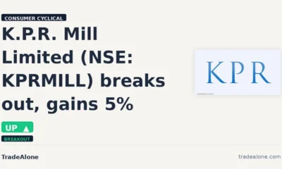 K.P.R. Mill Limited KPRMILL breaks out