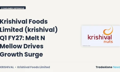 Krishival Foods Limited Krishival Q1 FY27 Results