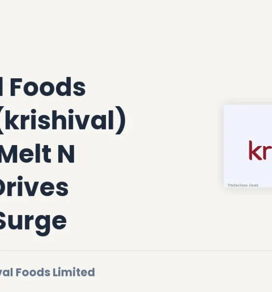 Krishival Foods Limited Krishival Q1 FY27 Results