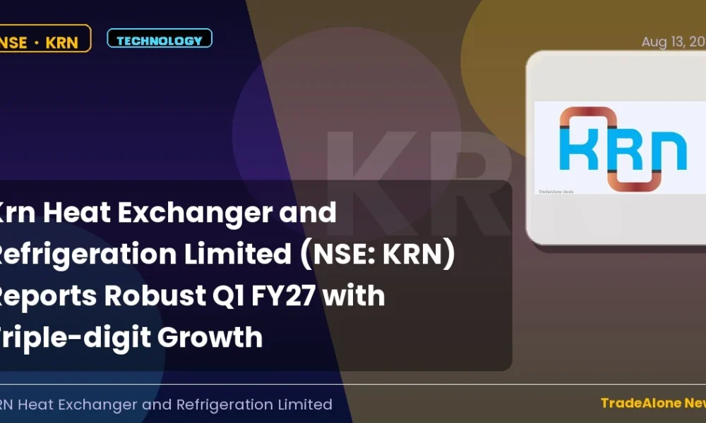 Krn Heat Exchanger and Refrigeration Limited Q1 FY27 Results
