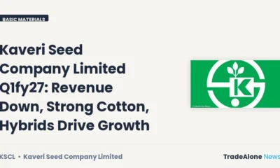 Kaveri Seed Company Limited KSCL Q1fy27 Results