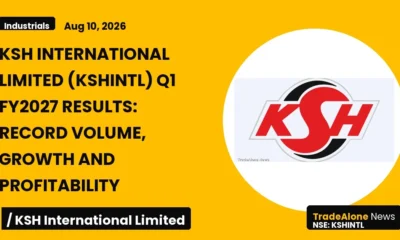 Ksh International Limited Kshintl Q1 FY27 Results
