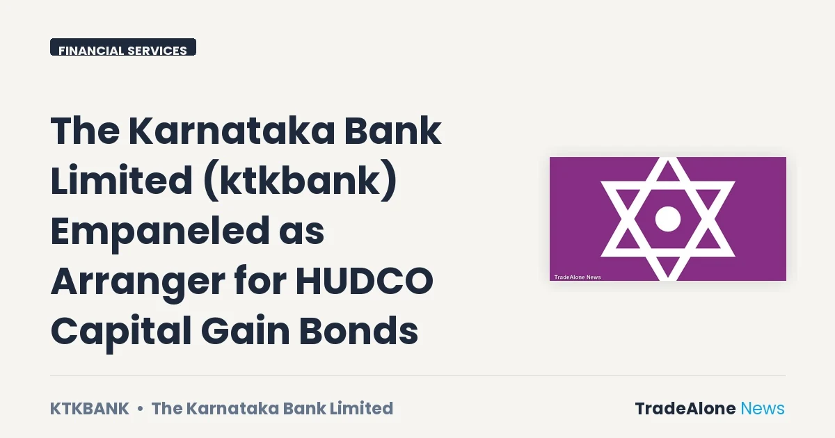 The Karnataka Bank Limited Ktkbank Empanelment Event