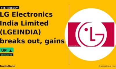 LG Electronics India Limited LGEINDIA breaks out