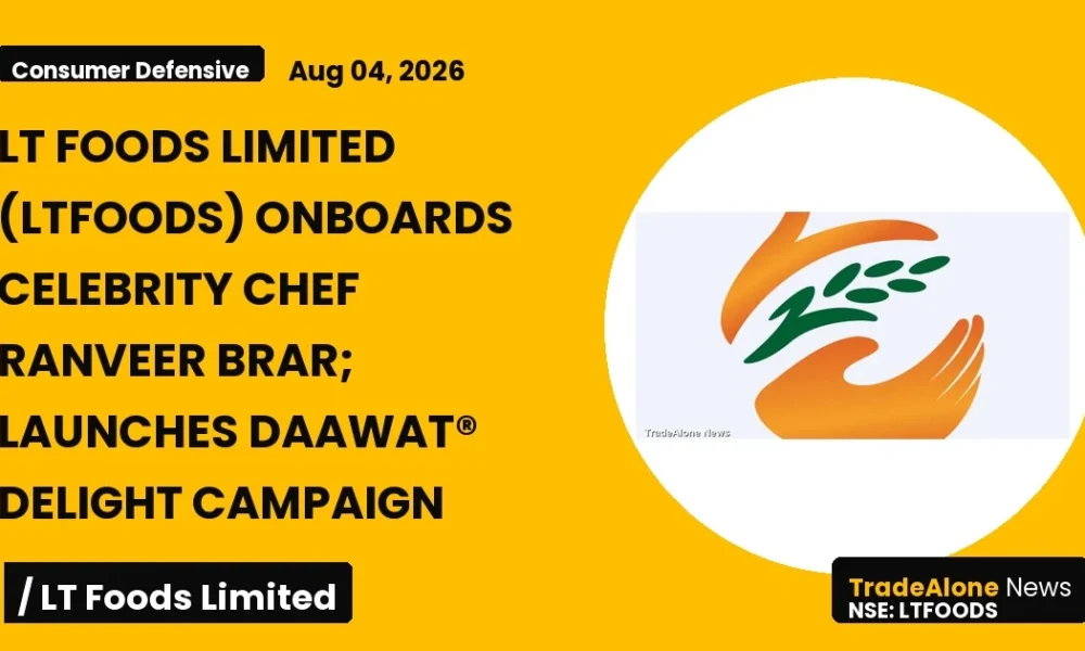 Lt Foods Limited Ltfoods Celebrity Chef Ranveer Brar Campaign