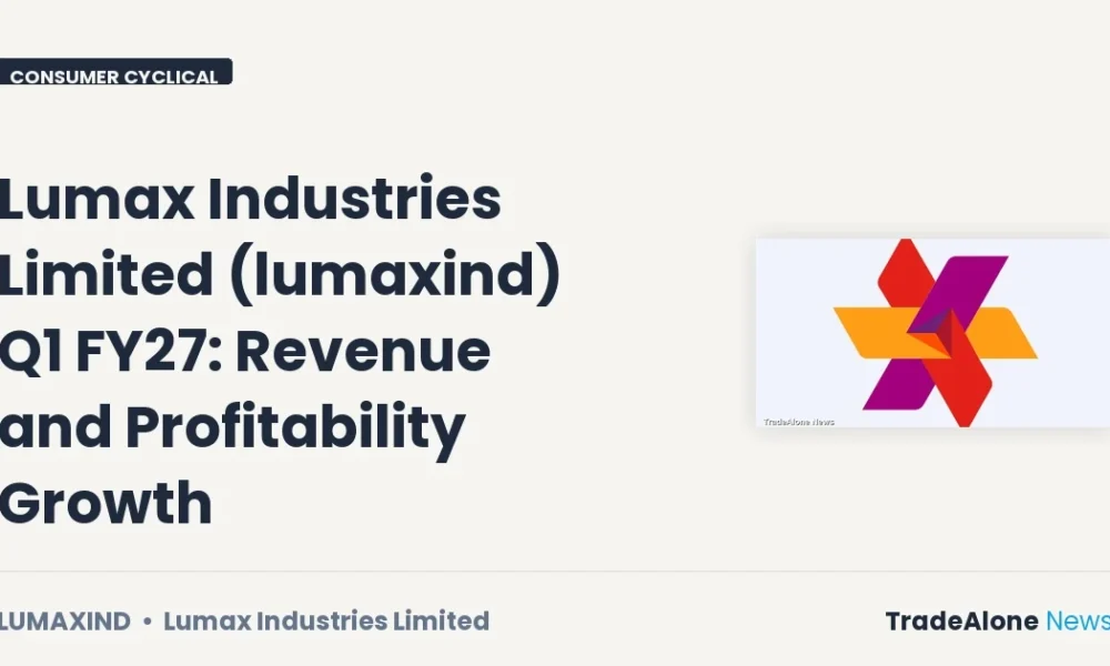 Lumax Industries Limited Lumaxind Q1 FY27 Results