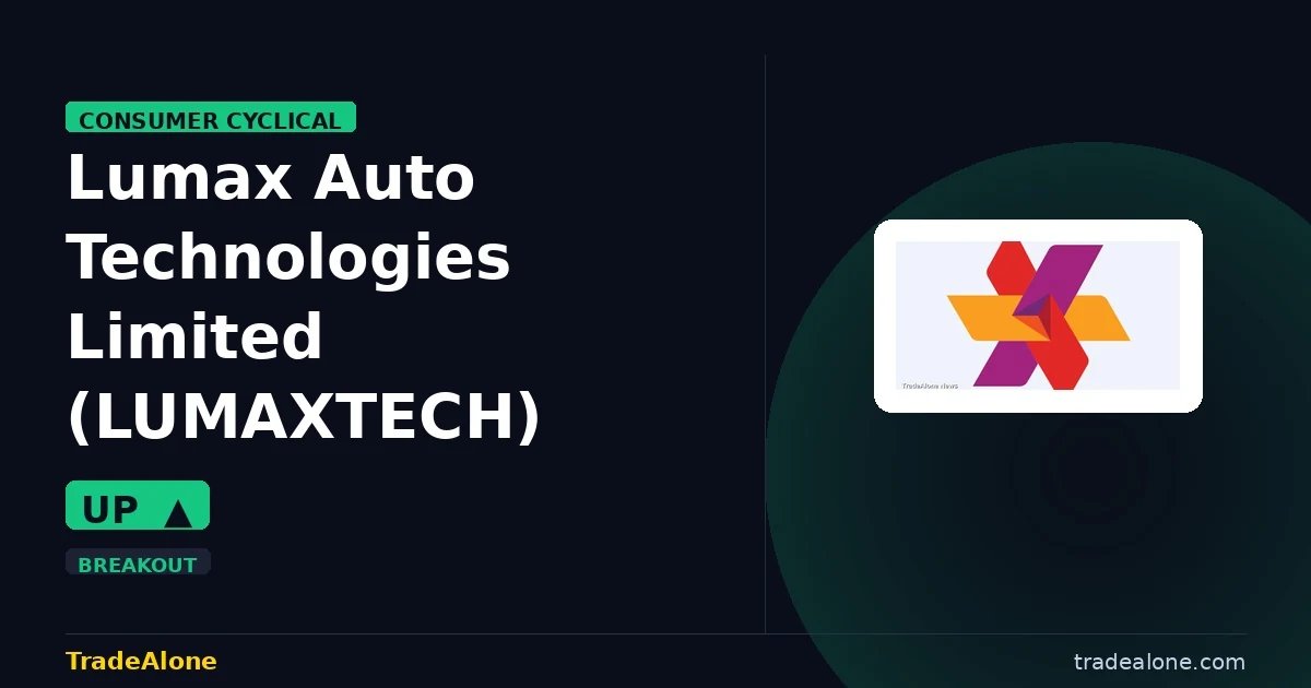 Lumax Auto Technologies Limited LUMAXTECH breakout gains