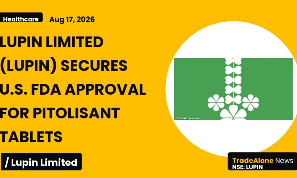 Lupin Limited LUPIN FDA Approval August 2026