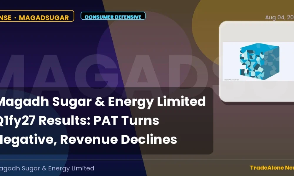 Magadh Sugar & Energy Limited Q1fy27 Results