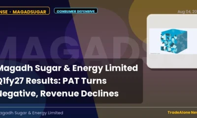Magadh Sugar & Energy Limited Q1fy27 Results